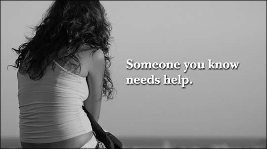 Someone you know needs help! 